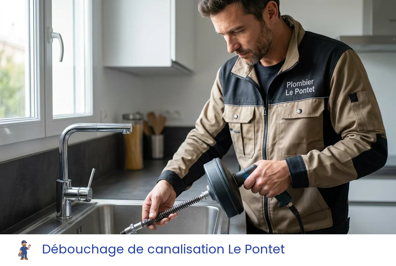 Débouchage de canalisation à Le Pontet