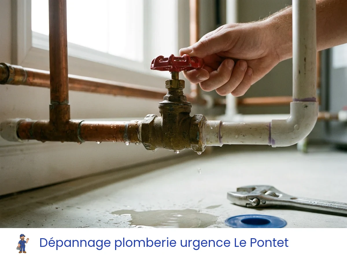 Dépannage plomberie urgence à Le Pontet