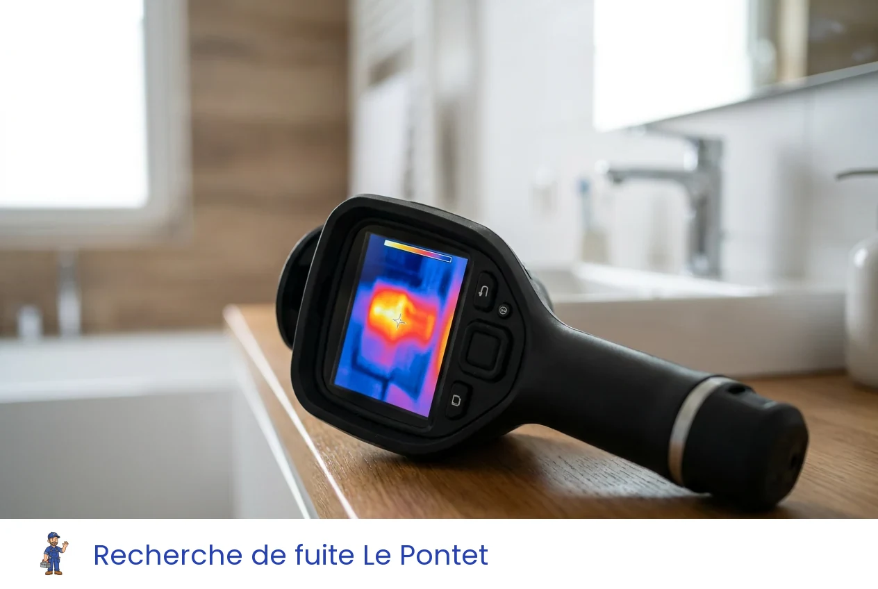 Recherche de fuite à Le Pontet