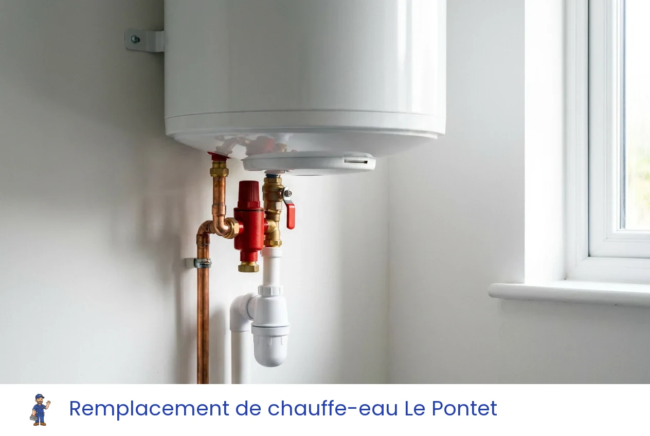 Remplacement de chauffe-eau à Le Pontet