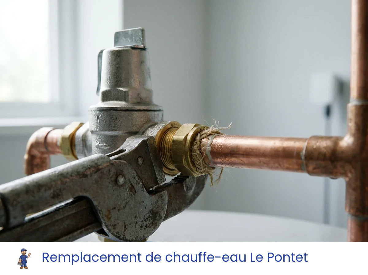 Remplacement de chauffe-eau à Le Pontet